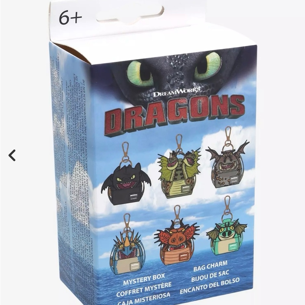 Hookfang Loungefly DreamWorks How to Train Your Dragon Blind Box Mini Backpack